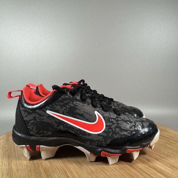 Nike Hyperdiamond Fastflex Kid Youth Football Baseball Soccer Shoes 12C - Picture 1 of 7